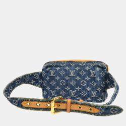 Louis Vuitton Blue Monogram Denim Waist Bum Bag