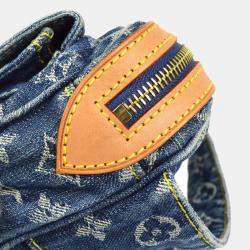 Louis Vuitton Blue Monogram Denim Waist Bum Bag