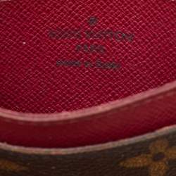 Louis Vuitton Fuchsia Monogram Canvas Card Holder