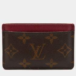 Louis Vuitton Fuchsia Monogram Canvas Card Holder
