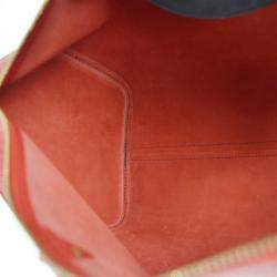 Louis Vuitton Red Epi Speedy 40 Duffle Handbag