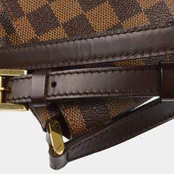 Pre Owned Louis Vuitton Damier Musette Tango Long Shoulder Bag