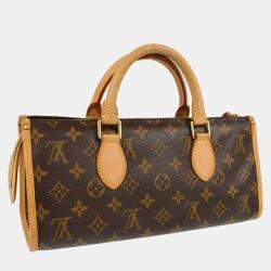 Pre Owned Louis Vuitton Brown Monogram Popincourt Handbag