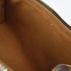 Pre Owned Louis Vuitton Brown Monogram Popincourt Handbag