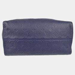 Louis Vuitton Navy Monogram Empreinte Lumineuse PM