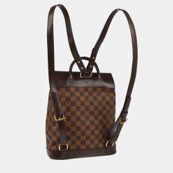 Louis Vuitton Brown Damier Ebene Soho Backpack