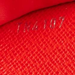 Louis Vuitton Coquelicot Epi Leather Twist Compact Wallet 