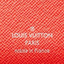 Louis Vuitton Coquelicot Epi Leather Twist Compact Wallet 