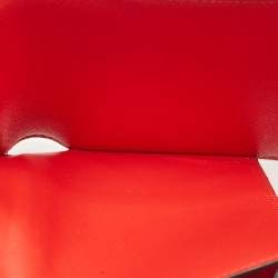 Louis Vuitton Coquelicot Epi Leather Twist Compact Wallet 
