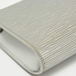 Louis Vuitton Silver Epi Leather Pochette Accessoires Bag