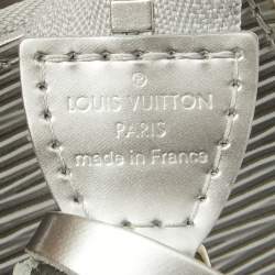 Louis Vuitton Silver Epi Leather Pochette Accessoires Bag