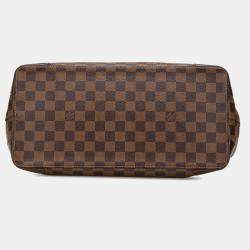 Pre Owned Louis Vuitton Brown Damier Ebene Hampstead MM