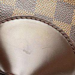 Pre Owned Louis Vuitton Brown Damier Ebene Hampstead MM