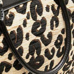 Louis Vuitton Black Brown Stephen Sprouse Leopard North/South