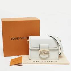 Louis Vuitton Blanc Leather Dauphine Mini Bag