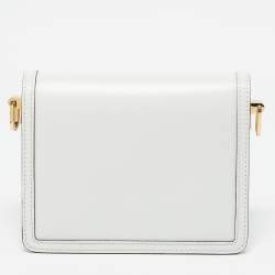 Louis Vuitton Blanc Leather Dauphine Mini Bag