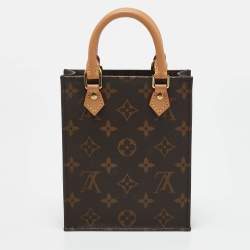 Louis Vuitton Monogram Canvas Petit Sac Plat Bag