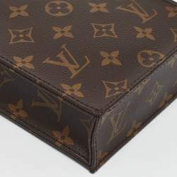 Louis Vuitton Monogram Canvas Petit Sac Plat Bag