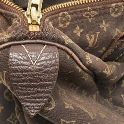 Pre Owned حقيبة لويس فيتون سبيدي كانفاس مونيغرامي فوسين 30