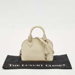Louis Vuitton Ivorie Epi Leather Alma BB Bag