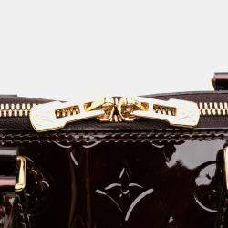 Louis Vuitton Purple Monogram Vernis Alma PM