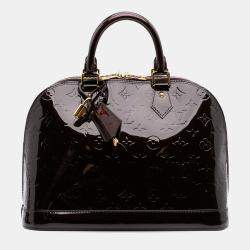 Louis Vuitton Purple Monogram Vernis Alma PM