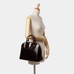 Louis Vuitton Purple Monogram Vernis Alma PM