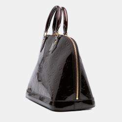 Louis Vuitton Purple Monogram Vernis Alma PM