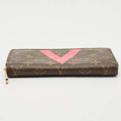 Louis Vuitton Monogram Canvas V Zippy Wallet