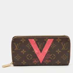 Louis Vuitton Monogram Canvas V Zippy Wallet