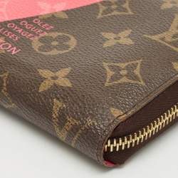 Louis Vuitton Monogram Canvas V Zippy Wallet