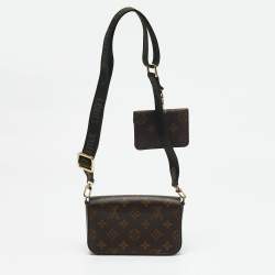 Louis Vuitton Kaki Monogram Canvas Felicie Strap & Go Bag 