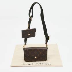 Louis Vuitton Kaki Monogram Canvas Felicie Strap & Go Bag 