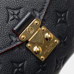 Louis Vuitton Blue Monogram Empreinte Pochette Metis