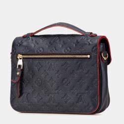 Louis Vuitton Blue Monogram Empreinte Pochette Metis