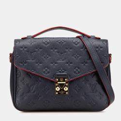 Louis Vuitton Blue Monogram Empreinte Pochette Metis