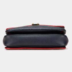 Louis Vuitton Blue Monogram Empreinte Pochette Metis