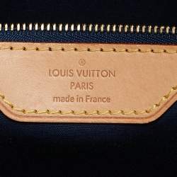 Louis Vuitton Bleu Nuit Monogram Vernis Brea MM Bag