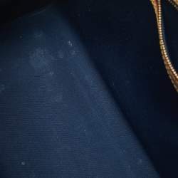 Louis Vuitton Bleu Nuit Monogram Vernis Brea MM Bag