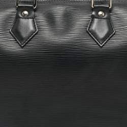 Louis Vuitton Black Epi Leather Speedy 30 Bag