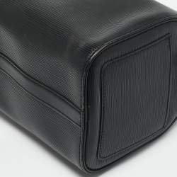 Louis Vuitton Black Epi Leather Speedy 30 Bag
