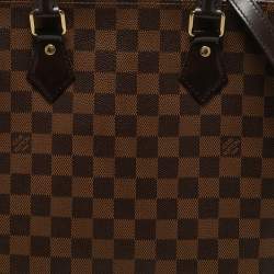Louis Vuitton Damier Ebene Canvas Sac Plat PM Bag