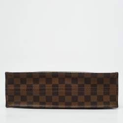 Louis Vuitton Damier Ebene Canvas Sac Plat PM Bag