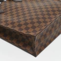 Louis Vuitton Damier Ebene Canvas Sac Plat PM Bag
