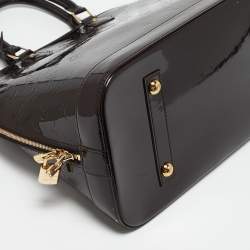 Louis Vuitton Amarante Monogram Vernis Alma GM Bag