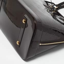 Louis Vuitton Amarante Monogram Vernis Alma GM Bag