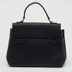 Louis Vuitton Black Leather LockMe Ever BB Bag