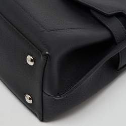 Louis Vuitton Black Leather LockMe Ever BB Bag