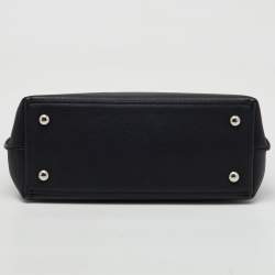 Louis Vuitton Black Leather LockMe Ever BB Bag