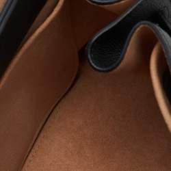 Louis Vuitton Black Leather LockMe Ever BB Bag